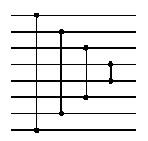 Příklad sítě z řešení příkladu P-II-4 c)
